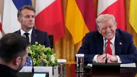 Ukraine-Gipfeltreffen im Weißen Haus: Zwischenzeitlich wirkt Donald Trump wie Putins Unterhändler