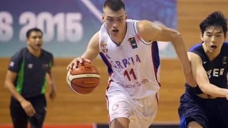 El alero serbio Stefan Lazarevic, nuevo jugador del Bilbao Basket