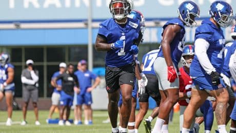 The Giants are already treating Malik Nabers like the top receiver he plans to be