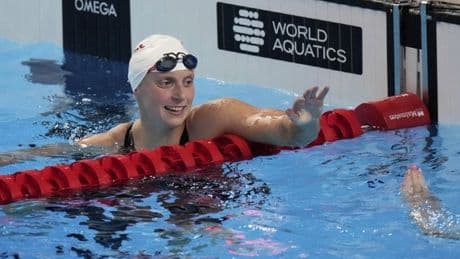 Ledecky suma y sigue: supera a McIntosh en las series del 800 libre