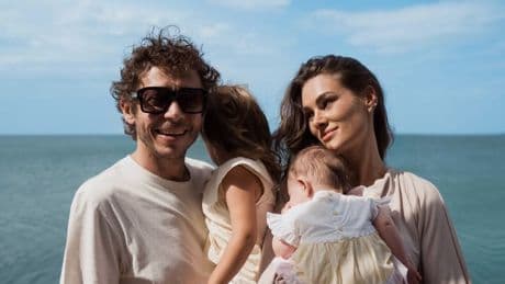 Valentino Rossi e Francesca Sofia Novello, il battesimo della figlia Gabriella – tutte le foto