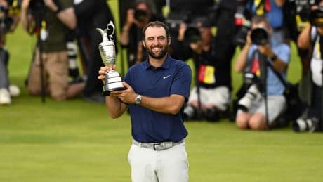 Scottie Scheffler wint Brits Open: ’Best wel cool om hier nu met de trofee te zitten’