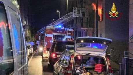 Incendio in una casa a Oregina, via della Cella chiusa un paio d’ore