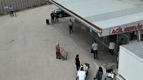 Tunceli Devlet Hastanesinde yangın paniği: Hastalar tahliye edildi