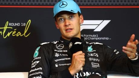 George Russell responds to Christian Horner as Mercedes staff forced to miss flights