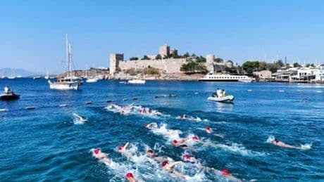 Bodrum'da "Sağlığa Kulaç At" etkinliği düzenlendi!