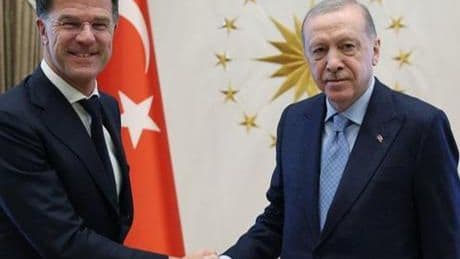 Cumhurbaşkanı Erdoğan, Rutte'yi kabul etti