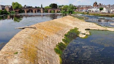 Alert issued over low water levels in two Dumfries and Galloway rivers
