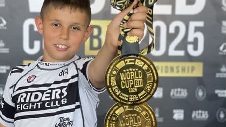 El santurtziarra Ibai García, campeón del mundo en Jiu Jitsu y Grappling