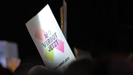 Parteien: Demonstration für AfD-Verbot in Leipzig und Dresden