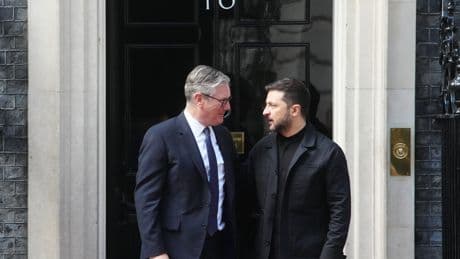 Watch live: Starmer welcomes Zelensky to Downing Street ahead of Trump-Putin meeting