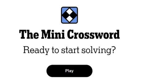 ‘NYT Mini’ Clues And Answers For Thursday, May 1