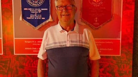 Alex Ferguson visita el museo del Athletic