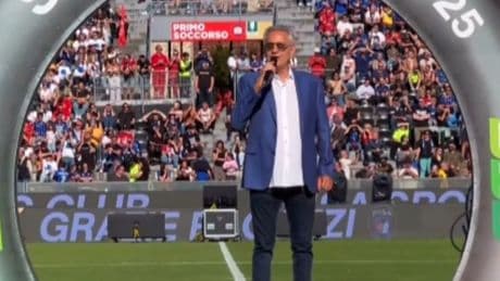 Besondere Verbindung zum Klub - Star-Tenor Bocelli singt neue Hymne von DIESEM Verein