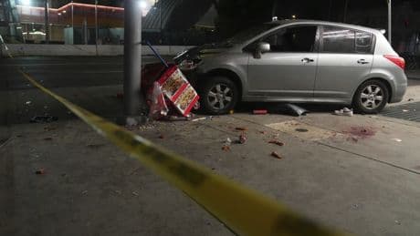 Car rams into Los Angeles nightclub crowd, injuring 30
