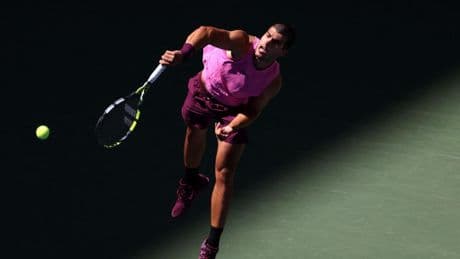 Carlos Alcaraz ya está en cuartos de final del US Open tras derrotar al francés Arthur Rinderknech en tres sets