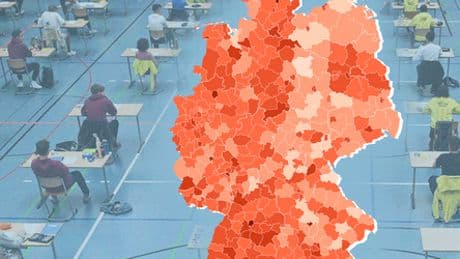 Abitur-Quoten: So viele Abiturienten gibt es in Ihrer Region