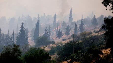 Israël: Emmanuel Macron propose son soutien face aux incendies dans la région de Jérusalem