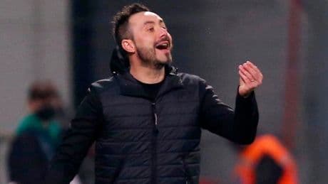 De Zerbi cittadino onorario di Foggia. Inter? &quot;Per ora non mi ha chiamato nessuno&quot;