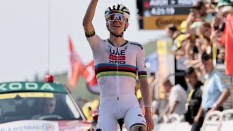 12. Etappe der Tour de France: Der Gipfelsturm des Tadej Pogačar
