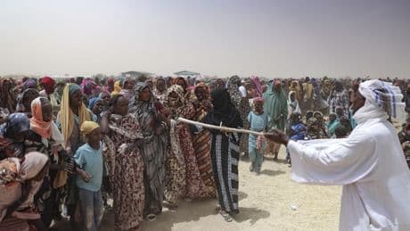 Sudan civil war overwhelms border town in neighbor Chad as refugees find little help