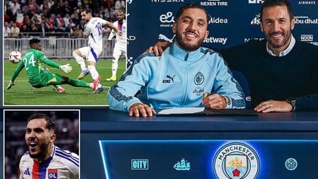 Rayan Cherki sets his sights on winning the Ballon d'Or - as Man City's new £34m star speaks out on replacing Kevin De Bruyne and vows to 'KILL' arch-rivals United