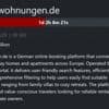 Offenbar Datenleck bei Ferienwohnungen.de