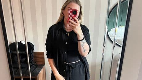 'I'm wearing this comfy and cool linen co-ord on repeat this summer - it's a must in the heatwave'