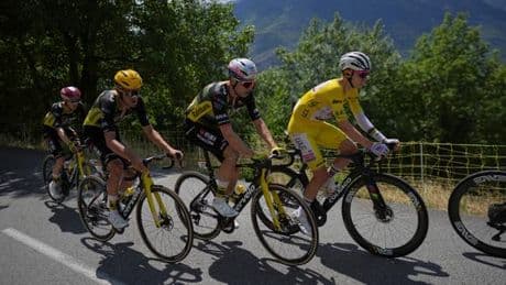 Face à Tadej Pogacar, l’impuissance de Jonas Vingegaard et de la Visma-Lease a Bike