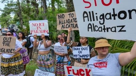 Donald Trump und das Abschiebegefängnis in den Everglades: Alligatoren im Dienste des Präsidenten