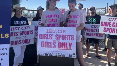 Trump threatens to withhold funds from California over transgender athlete in girls' sports