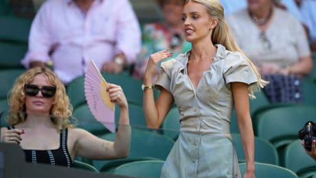 Who is Morgan Riddle? A fashion influencer at Wimbledon who attends boyfriend Taylor Fritz's matches