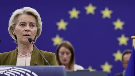 Von der Leyen: "Europa está en plena lucha en un mundo de ambiciones y guerras imperialistas"