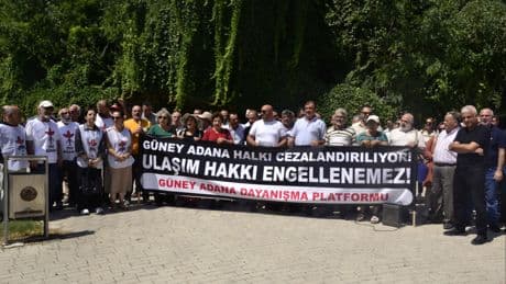 Güney Adana’nın ulaşım hakkı mahkeme kararıyla askıya alındı