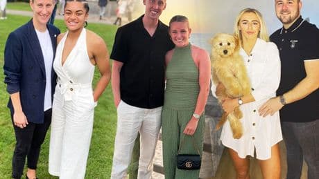 Meet the ‘BAPs’ cheering on England’s Lionesses in the Euros… from newlyweds who had IKEA first date to on-pitch rivals