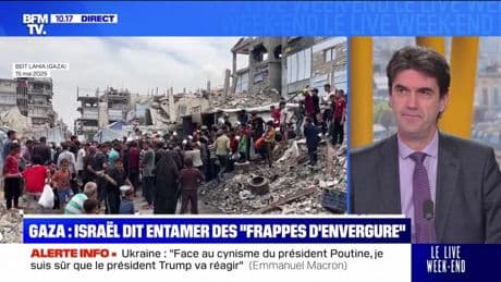 Gaza : Israël dit entamer des "frappes d'envergure" - 17/05