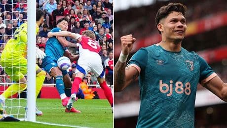 Arsenal fans FUME as Bournemouth's winning goal at the Emirates is allowed to stand after lengthy VAR review
