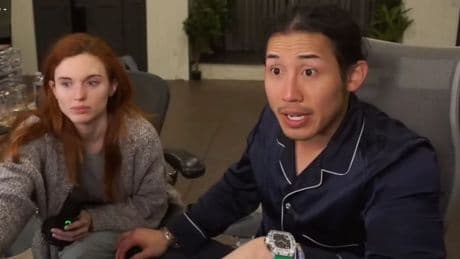 Amouranth protagoniza una acalorada pelea con su marido en directo y termina llamando a la Policía