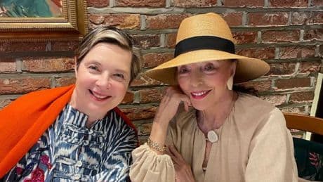 Isabella Rossellini und Joan Collins - Süße Frauenfreundschaft dank „Bitter End“!