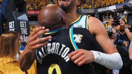 Tyrese Haliburton’s dad staying away from Pacers games after Giannis confrontation