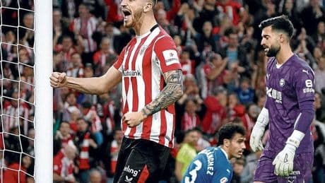 Una única mancha en un expediente inmaculado ante el Alavés