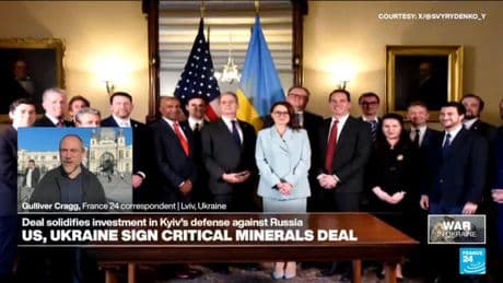 Kyiv reacts to critical minerals deal between Ukraine and US