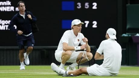 Dimitrov’s ‘unfortunate’ injury draws sympathy from Sinner
