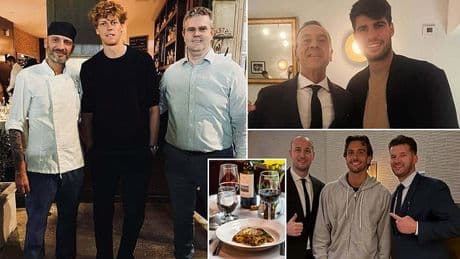 Revealed: The trendy Italian restaurant in NYC that world's best tennis players are descending on during US Open