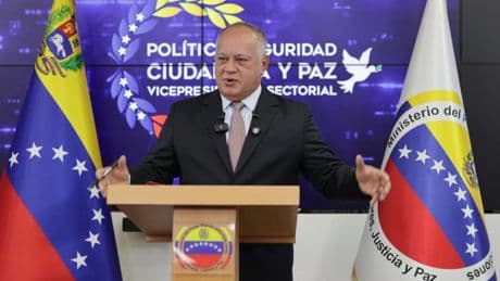 Cabello anuncia la detención de otro ciudadano español, que estaría vinculado al supuesto complot contra las elecciones