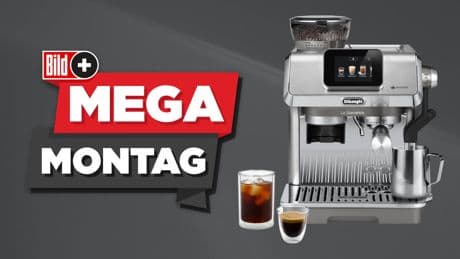 MEGA MONTAG bei BILDplus - De'Longhi Siebträgermaschine gewinnen!