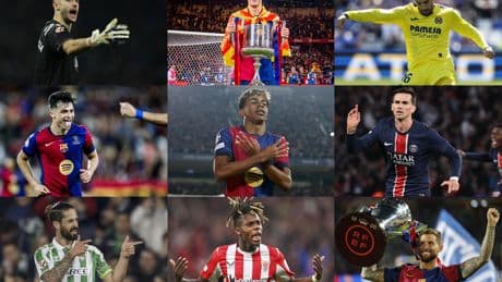 El fútbol español, muy presente en Los 100 de MARCA: el once ideal