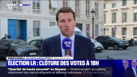 Présidence LR: les adhérents n'ont plus que quelques minutes pour voter, le résultat attendu vers 19 heures