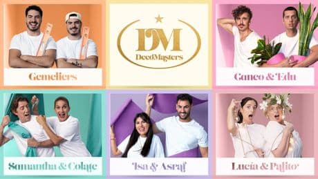 El sorprendente 'casting' de 'DecoMasters', con Los Gemeliers, Samantha y Colate Vallejo-Nágera, Isa Pantoja y Asraf Beno...