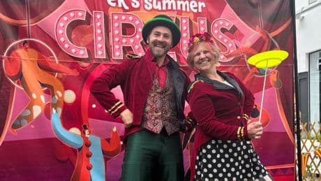 Youngsters roll up for East Kilbride Shopping Centre's Summer Circus